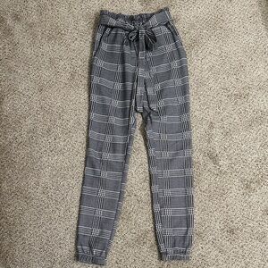 Windsor Gray Plaid Pants